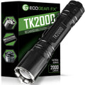 TK2000 rechargeable 2000 lumen tactical flashlight