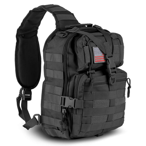 14 liter EDC shoulder sling bag in black