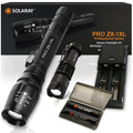 ZX-1XL Rechargeable Tactical Flashlight Kit